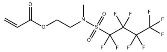 2-[甲基[(1,1,2,2,3,3,4,4,4-九氟丁基)磺酰基]氨基]乙基2-丙烯酸酯